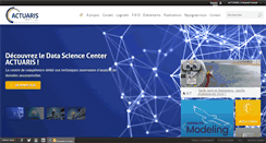 Desktop Screenshot of actuaris.fr